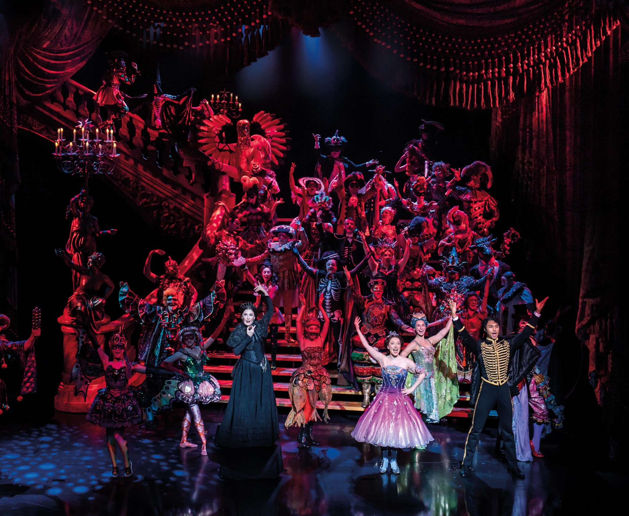 Masquerade, from The Phantom of the Opera, London. Courtesy of His Majesty's Theater.