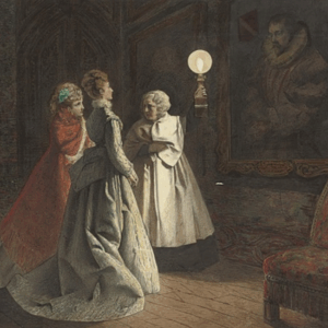 An unexpected addition to the guided tour, Adelaide Claxton, c. 1875.