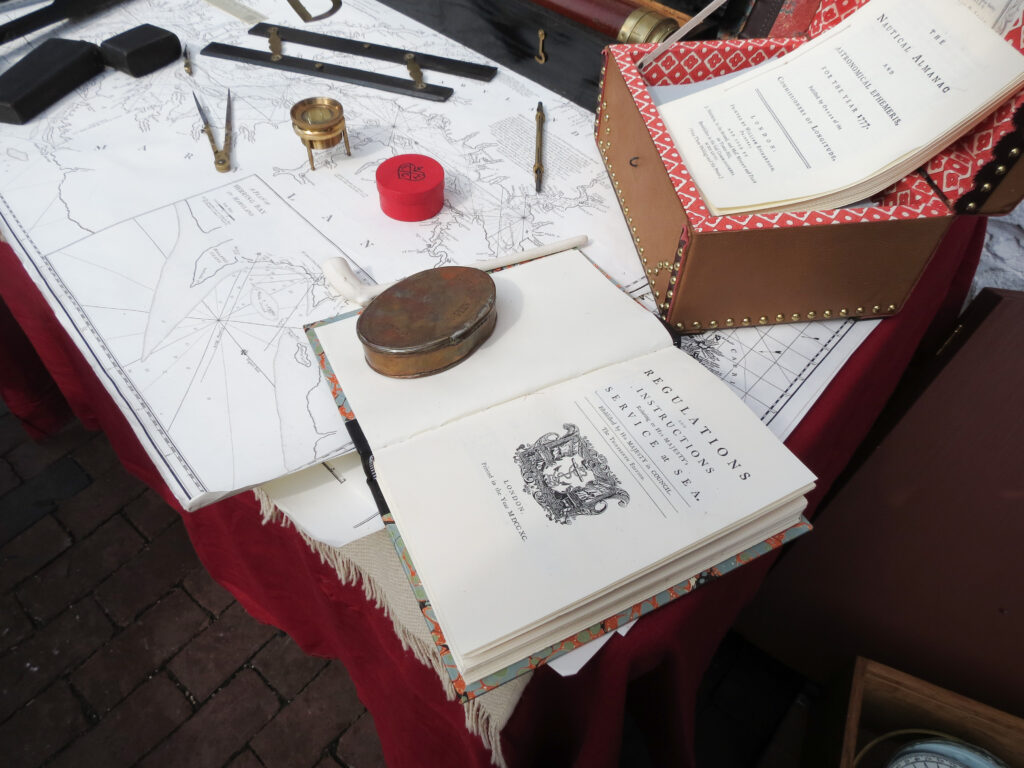 Mariner navigation tools.