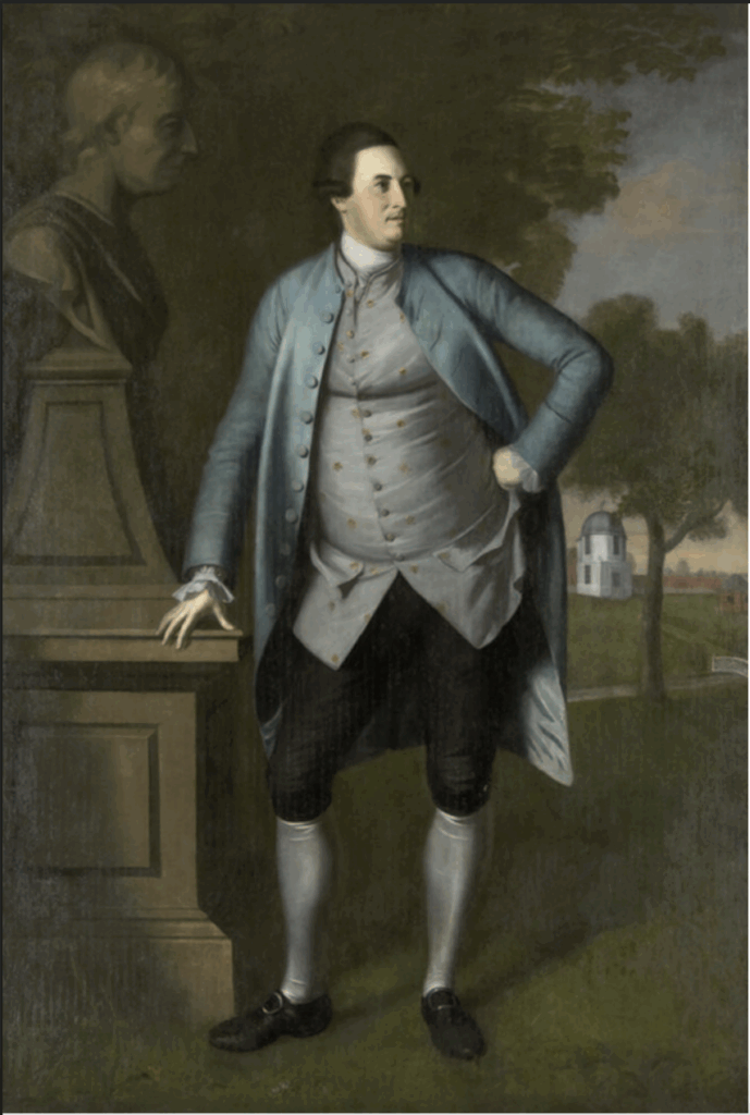 Portrait of William Paca, circa 1772, by Charles Willson Peale (1741-1827). Courtesy of the Maryland State Archives, Annapolis.