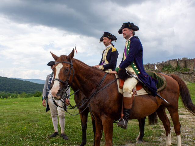 250th at Fort Ticonderoga
